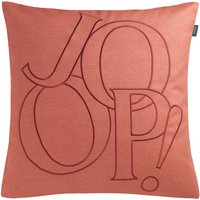 JOOP! Kissenhülle Statement - Farbe: Orange - 050 - 50x50 cm