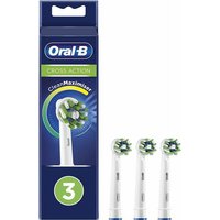 Oral-B Aufsteckbürsten EB CrossAction CleanMaximizer 3er - Aufsteckbürsten - weiß