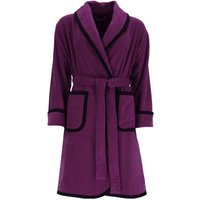 Vossen Bademäntel Damen Schalkragen Limbo - Farbe: purple - 8590 - XS