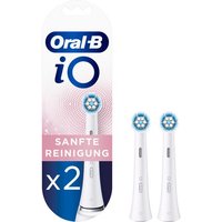 Oral-B Aufsteckbürsten iO Sanfte Reinigung Aufsteckbürsten weiß (2 Stück) 319870