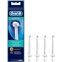 Oral-B Aufsteckbürsten Oral-B Ersatzdüsen WaterJet 4er (weiß)