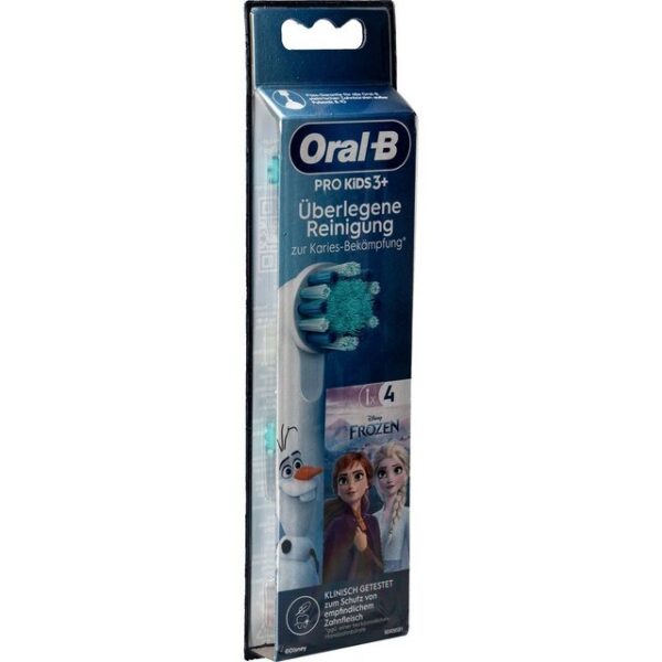 Braun Elektrische Zahnbürste Oral-B Pro Kids Eiskönigin II 4er