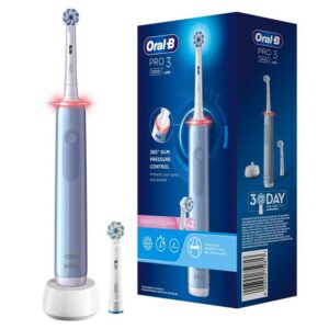 Oral-B Elektrische Zahnbürste Pro 3 - Sensitive Clean - Blue