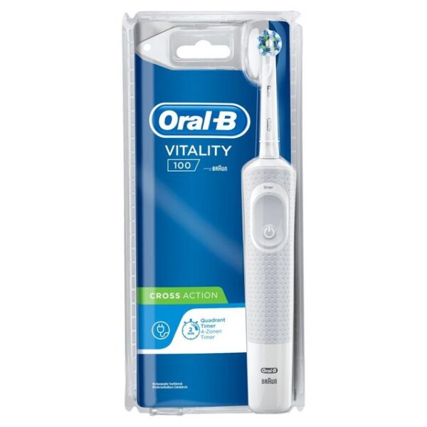 Oral-B Elektrische Zahnbürste Vitality 100 CLS - Elektrische Zahnbürste - weiß