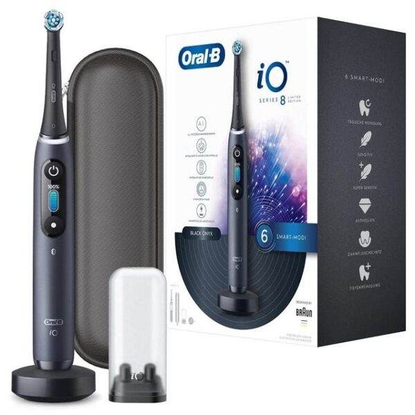 Oral-B Elektrische Zahnbürste iO Series 8 Limited Edition - Elektrische Zahnbürste - black onyx