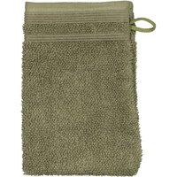 Möve Handtücher Wellbeing Perlstruktur - Farbe: sea grass - 677 - Waschhandschuh 15x20 cm