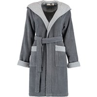 Esprit Damen Bademantel Day Kapuze - Farbe: grey steel - 740 - L