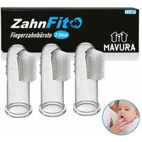 MAVURA Zahnbürste ZahnFit Baby Zahnbürste Fingerzahnbürste Zahnpflege