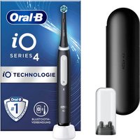 Oral-B Elektrische Zahnbürste iO Series 4 mit Reiseetui Matt Black Zahnbürste