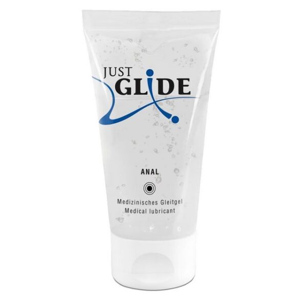 Just Glide Analgleitgel Anal - optimierter pH-Wert für anales Vergnügen, Tube mit 50ml, 1-tlg., medizinisches Gleitgel