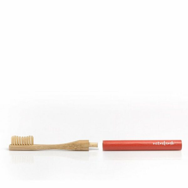 Naturbrush Zahnbürste HEADLESS #rojo 1 pz