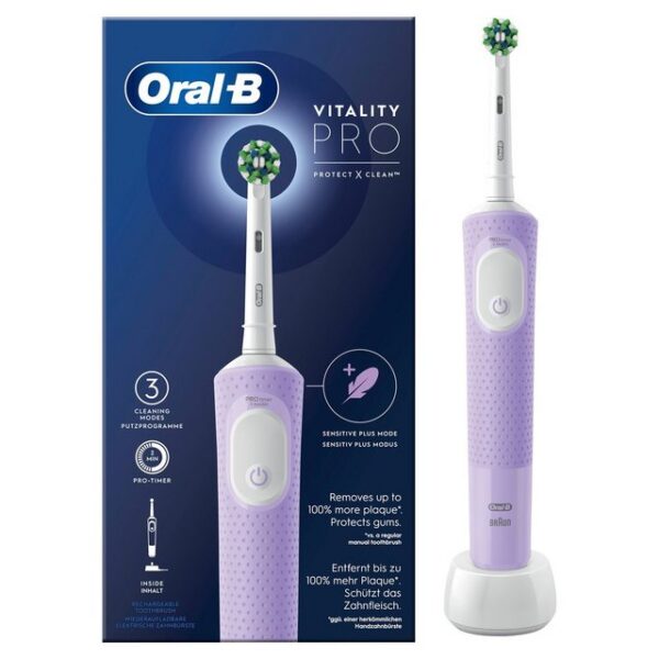 Oral-B Elektrische Zahnbürste Vitality Pro - Lilac Mist