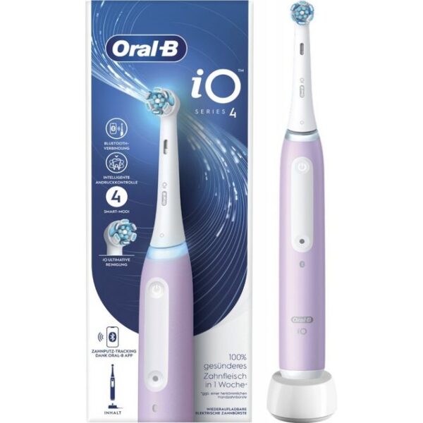 Oral-B Elektrische Zahnbürste iO Series 4 - Elektrische Zahnbürste - lavender