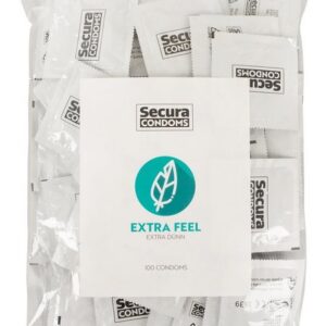 Secura Einhand-Kondome Secura - Extra Feel 100er-Beutel, 100 St.