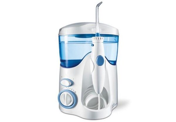 Waterpik Munddusche WP-100EU ULTRA PROFESSIONAL WHITE Weiß, Aufsätze: 6 St., für eine optimale Zahnzwischenraumreinigung