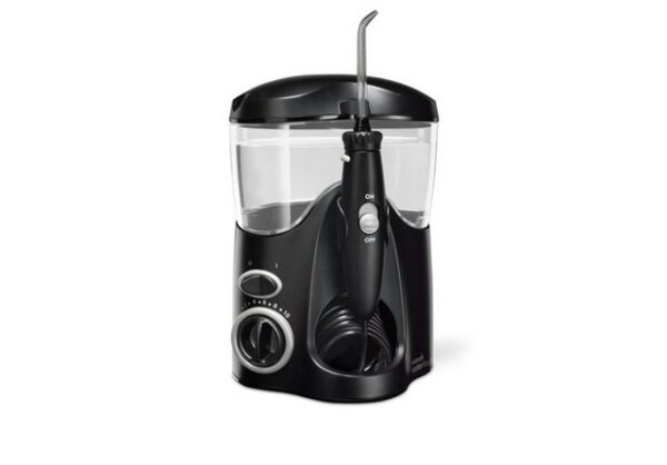 Waterpik Munddusche WP-112EU ULTRA PROFESSIONAL BLACK Schwarz, Aufsätze: 6 St., für eine optimale Zahnzwischenraumreinigung