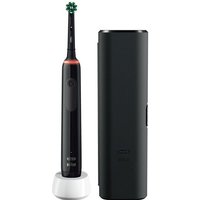 Oral-B Elektrische Zahnbürste Zahnbürste Pro 3 3500 Black Edition mit Reiseetui