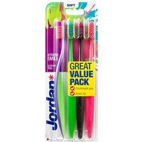 ORKLA Zahnbürste Jordan Toothbrush Ultimate You soft - Mix Farben 1p.-4pcs