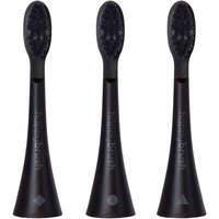 HAPPYBRUSH Ersatz-Aufsteckbürsten Allblack ECO VIBE 3