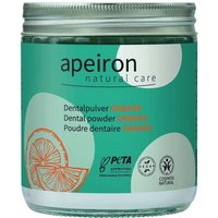 Apeiron Zahnpasta Dentalpulver - Orange Nachfüllglas 200g