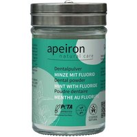 Apeiron Zahnpasta Dentalpulver - Minze mit Fluorid 40g