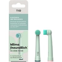 Tio Zahnbürste Aufsteckköpfe Elektrozahnbürste - Tiomatik kompatibel mit Oral-B