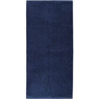 Vossen Handtücher Vegan Life - Farbe: marine blau - 493 - Duschtuch 67x140 cm