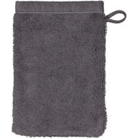 Cawö Handtücher Life Style Uni 7007 - Farbe: anthrazit - 774 - Waschhandschuh 16x22 cm