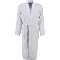 Cawö Herren Bademantel Kimono 3714 - Farbe: sterling - 721