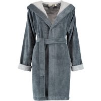 Esprit Damen Bademantel Cosy Kapuze - Farbe: grey - 003