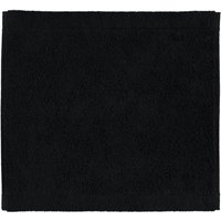 Cawö Handtücher Life Style Uni 7007 - Farbe: schwarz - 906 - Seiflappen 30x30 cm