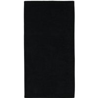 Cawö Handtücher Life Style Uni 7007 - Farbe: schwarz - 906 - Handtuch 50x100 cm