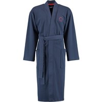 JOOP Herren Bademantel Kimono Pique 1655 - Farbe: marine - 12