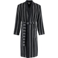 Cawö Herren Bademantel Kimono 2612 - Farbe: schwarz - 97