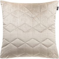 JOOP! Kissenhülle Velvety - Größe: 45x45 cm - Farbe: Beige - 030