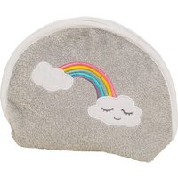 Smithy Wolkenweich Regenbogen - Waschbeutel 12 x 17 cm - Farbe: grau (1808020)