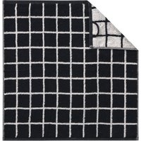 Cawö Küchenhandtücher Cuisine Zoom Karo 123 - Farbe: schwarz - 97 - 50x50 cm