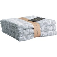 Cawö Seiftücher Minis Allover 9908 3er Pack - Farbe: platin - 76