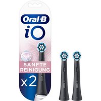 Oral-B Aufsteckbürsten iO Sanfte Reinigung - 2er Pack - Black