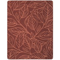 Villeroy & Boch Wohndecken Aurora - Farbe: Bordeaux - 150x200 cm