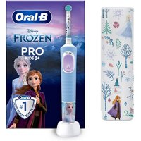 Oral-B Elektrische Kinderzahnbürste Vitality Pro - Kids - Frozen mit Reiseetui