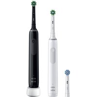 Oral-B Elektrische Zahnbürste Pro Series 3 Duopack Elektrische Zahnbürsten Black / White