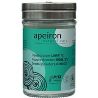 Apeiron Zahnpasta Dentalpulver - Lakritz 40g