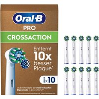 Oral-B Aufsteckbürsten Pro - CrossAction - 10St. - White - Box