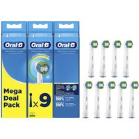 Oral-B Aufsteckbürsten Oral-B Precision Clean 80339530 Elektrischer Zahnbürstenkopf 9 Stück