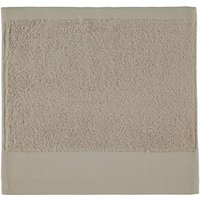 Rhomtuft - Handtücher Comtesse - Farbe: stone - 320 - Seiflappen 30x30 cm