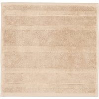 Cawö - Noblesse2 1002 - Farbe: 375 - sand - Seiflappen 30x30 cm