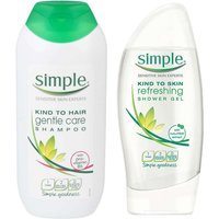 Duschset Simple Kosmetik mit Duschgel & Shampoo online kaufen