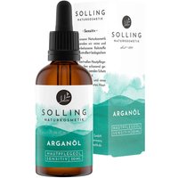 Solling Bio Arganöl kaltgepresst in der 50 ml Tropferflasche