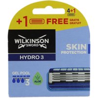 Wilkinson Sword Hydro 3 Skin Protection 4 + 1 Rasierklingen Aloe Vera